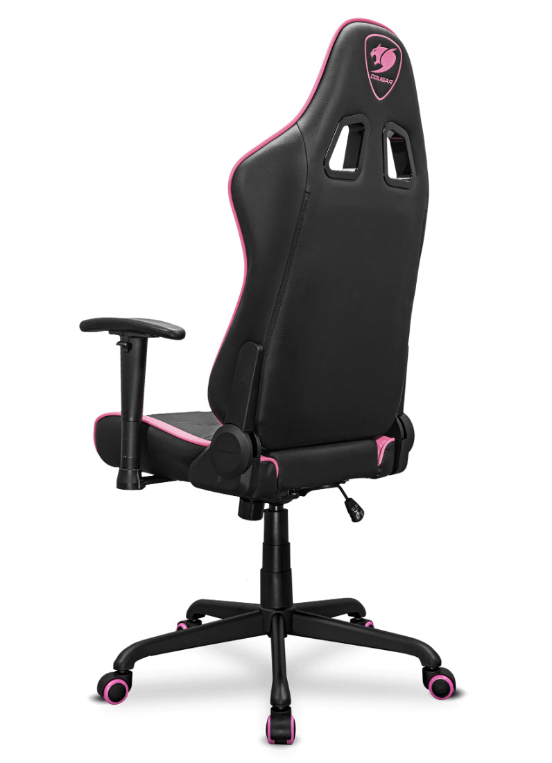 COUGAR ARMOR Elite Eva Silla Ergonómica Silla para videojuegos de PC 120 kg Negro / Rojo Acero