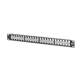 Tripp Lite N062-048-KJ Panel de Conexiones sin Blindaje RJ45 Keystone / Multimedia de 48 Puertos de 1U Para Instalación 
