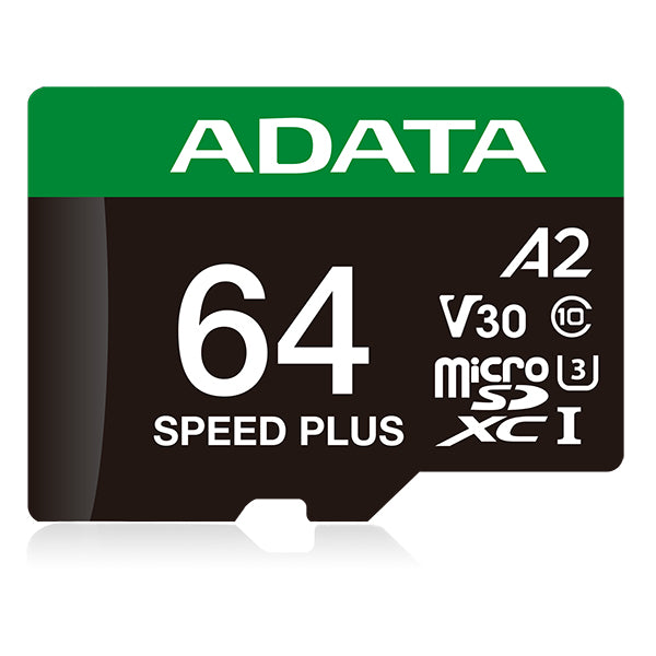 ADATA Speed Plus Memoria Flash 64 GB MicroSDXC 160 MB/s 140 MB/s