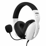 MITZU BASH-4204WH audífono y auriculare Auriculares Alámbrico Diadema Juego Blanco