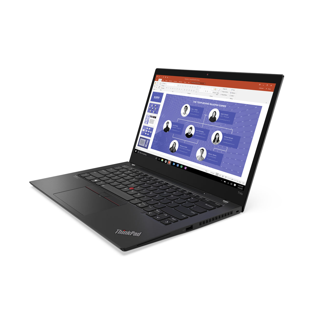 Lenovo ThinkPad T14s Gen 2 (Intel) Laptop Villi Black Portátil Negro Concha