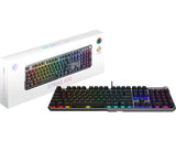 MSI STRIKE 600 Teclado Juego Alámbrico USB Interruptor mecánico