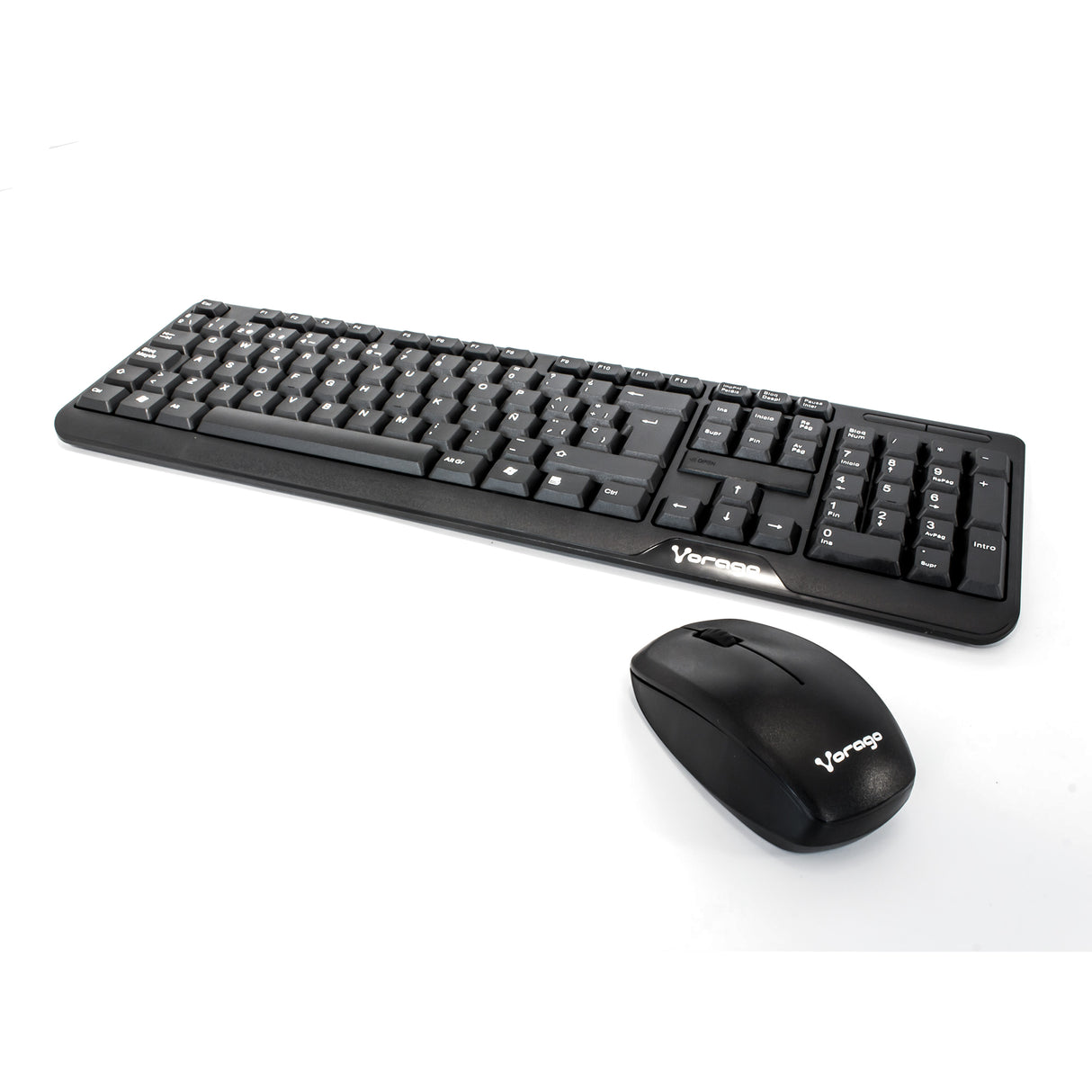 KIT TECLADO Y MOUSE VORAGO KM-302 INALÁMBRICO NEGRO, 2.4GHz, 10M ALCANCE, COMPATIBLE WINDOWS/MAC