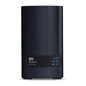 Western Digital My Cloud EX2 Ultra NAS Marvell Armada 385 1 GB DDR3 16 TB Unidad de disco duro Negro