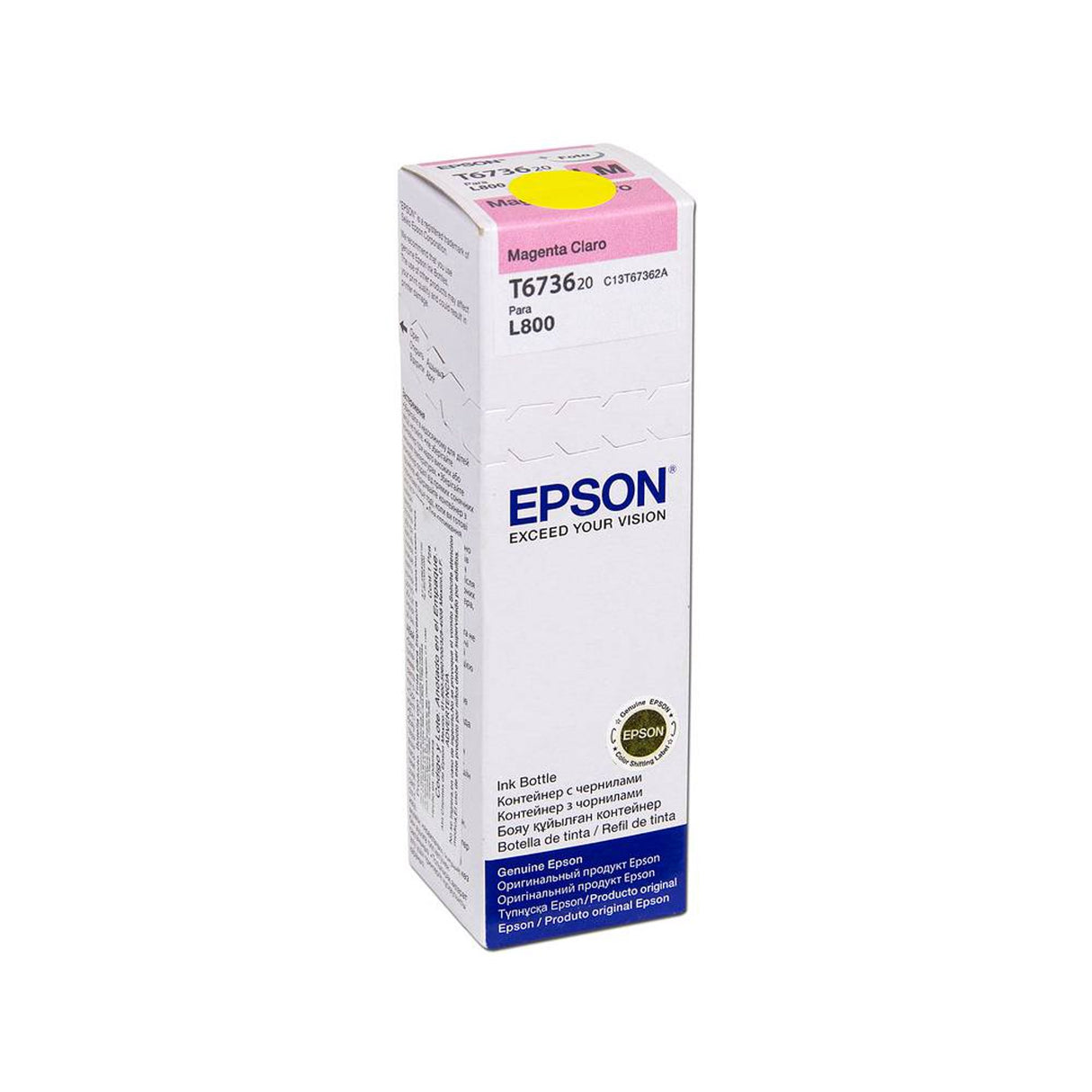 Tinta Epson T673620 Magenta Light P/ L800/L1800/L805 L810 L850