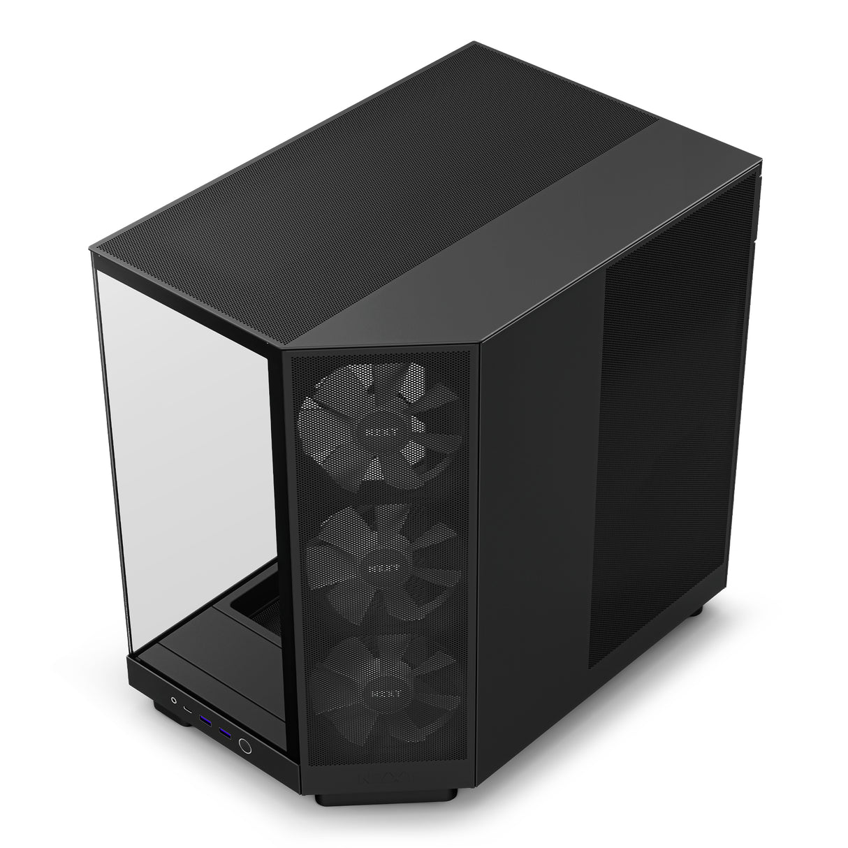 NZXT H6 Flow Midi Tower Blanco, ATX, Micro ATX, Mini-ITX, CC-H61FW-01 | Gabinetes de computadora