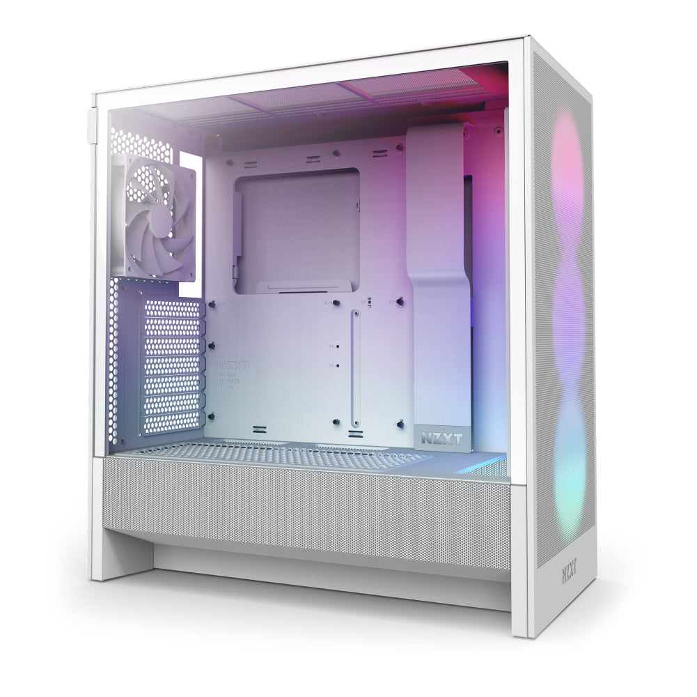 NZXT H5 Flow RGB Midi Tower Blanco