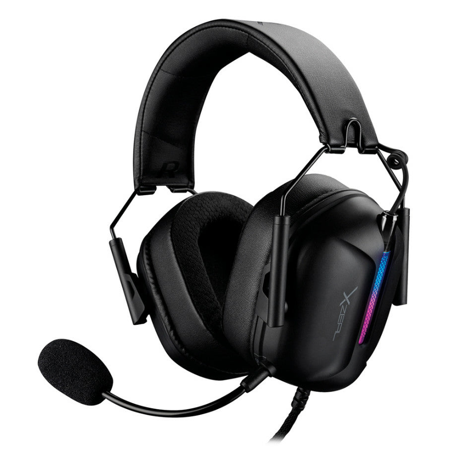 Diadema Alámbrica Negra con RGB