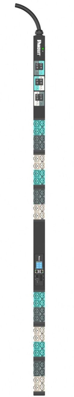 Panduit E48D20L unidad de distribución de energía (PDU) 48 salidas AC 0U Negro
