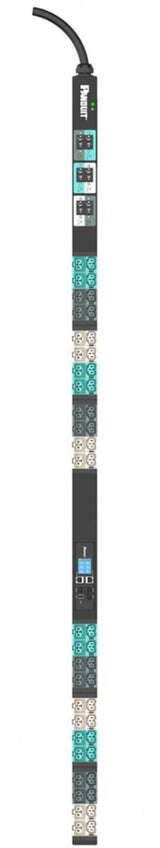 Panduit E48D20L unidad de distribución de energía (PDU) 48 salidas AC 0U Negro