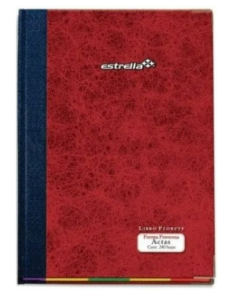 Estrella 0115 cuaderno y block 240 hojas Negro, Marrón