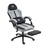 Balam Rush BR-940757 silla para videojuegos Silla universal para juegos Asiento acolchado tapizado Gris, 120 kg, Respald