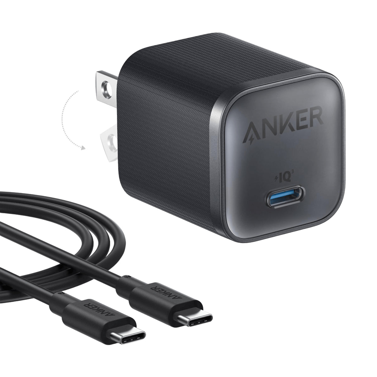 Anker Nano Universal Negro Corriente alterna Carga rápida Interior