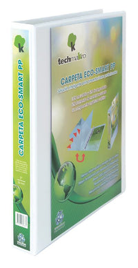 Techmakro ECOSMART1 carpeta de cartón Carta Multicolor, Almacenamiento, Cloruro de polivinilo (PVC), 250 hojas