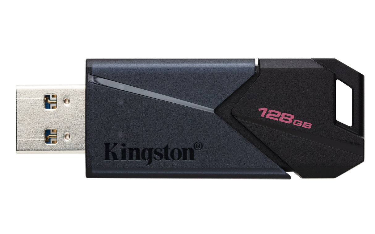 Kingston Technology 128GB Portable USB 3.2 Gen 1 DataTraveler Exodia Onyx Memoria Flash 128 GB USB tipo A 3.2 Gen 1 (3.1 Gen 1) Tapa