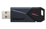 Kingston Technology 128GB Portable USB 3.2 Gen 1 DataTraveler Exodia Onyx Memoria Flash 128 GB USB tipo A 3.2 Gen 1 (3.1 Gen 1) Tapa