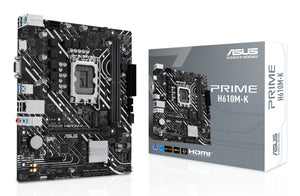ASUS Prime H610M-K placas base Intel LGA 1700 DDR5-SDRAM 2