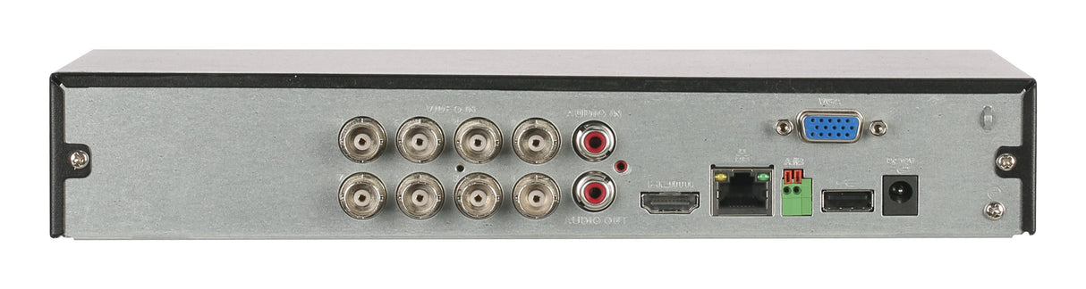 Dahua Technology XVR5108HS-I3 videograbadora digital Negro, H.264, H.264+, H.265