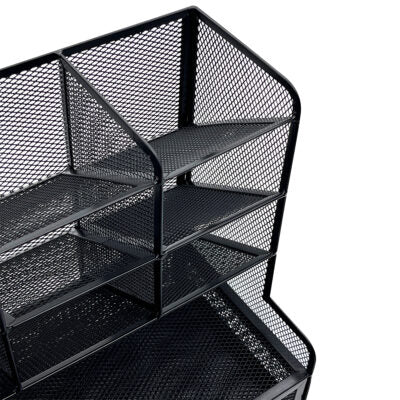Nextep NE-177X organizador personal Acero Negro, 268 mm, 150 mm, 257 mm