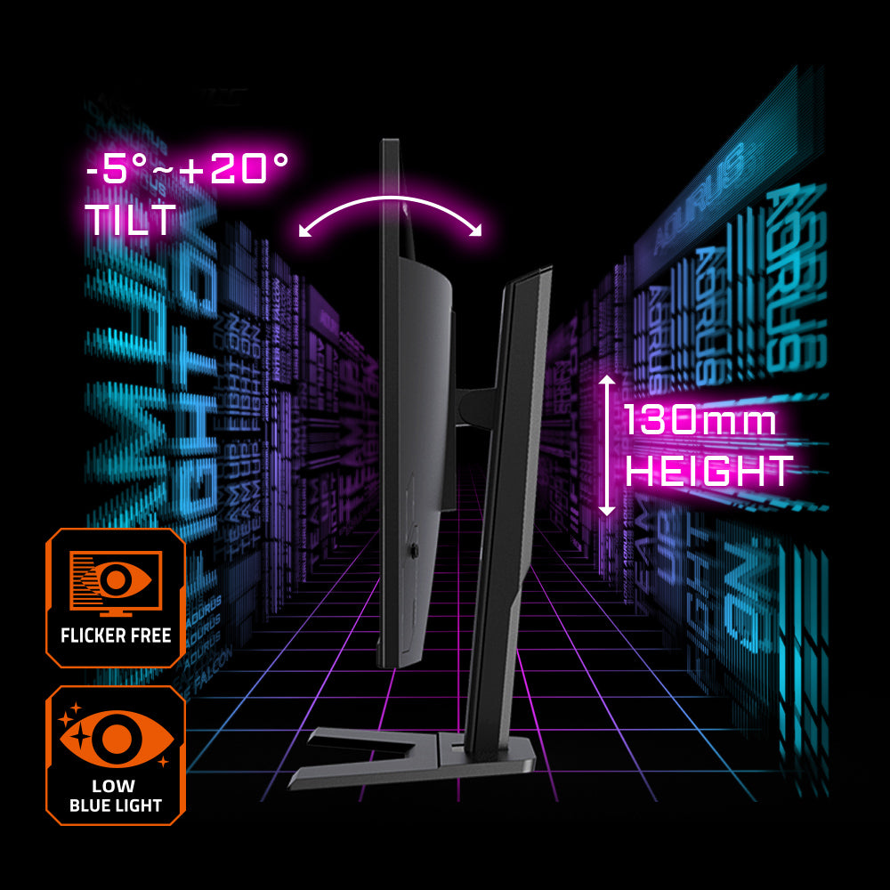 GIGABYTE G27Q monitor de computadora 68.6 cm (27") 2560 x 1440 Pixeles Quad HD LED Negro