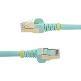 StarTech.com C6ASPAT1AQ Cables de red 0,3 m Cat6a RoHS
