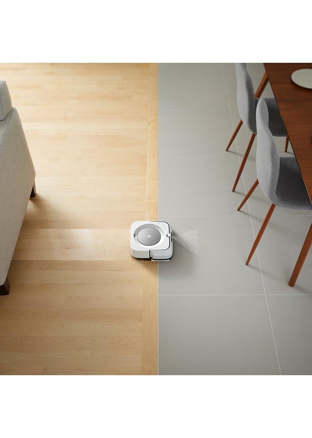 iRobot Braava jet m6 Blanco, Plaza, Suelo duro, Piedra, M613830 | Robots mopa