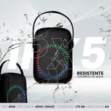 Vorago KSP-455 altavoz portátil y para fiesta Altavoz portátil mono Negro 40 W, Inalámbrico y alámbrico