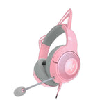 Razer Kraken Kitty V2 Auriculares Alámbrico Diadema Juego USB tipo A Rosa, 20 - 20000 Hz, 325 g