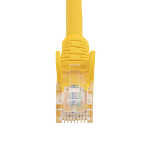 StarTech.com Cable de Red de 0,5m Amarillo Cat5e Ethernet RJ45 sin Enganches Cables de red 0,5 m Cat5e RoHS