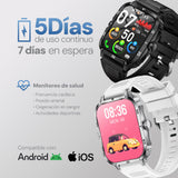 STF ST-W49759 reloj inteligente y deportivo 5.11 cm (2.01") TFT Digital 240 x 296 Pixeles Pantalla táctil Negro