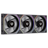 Balam Rush Eolox Link-R EXL95R Carcasa del ordenador Ventilador 12 cm Negro