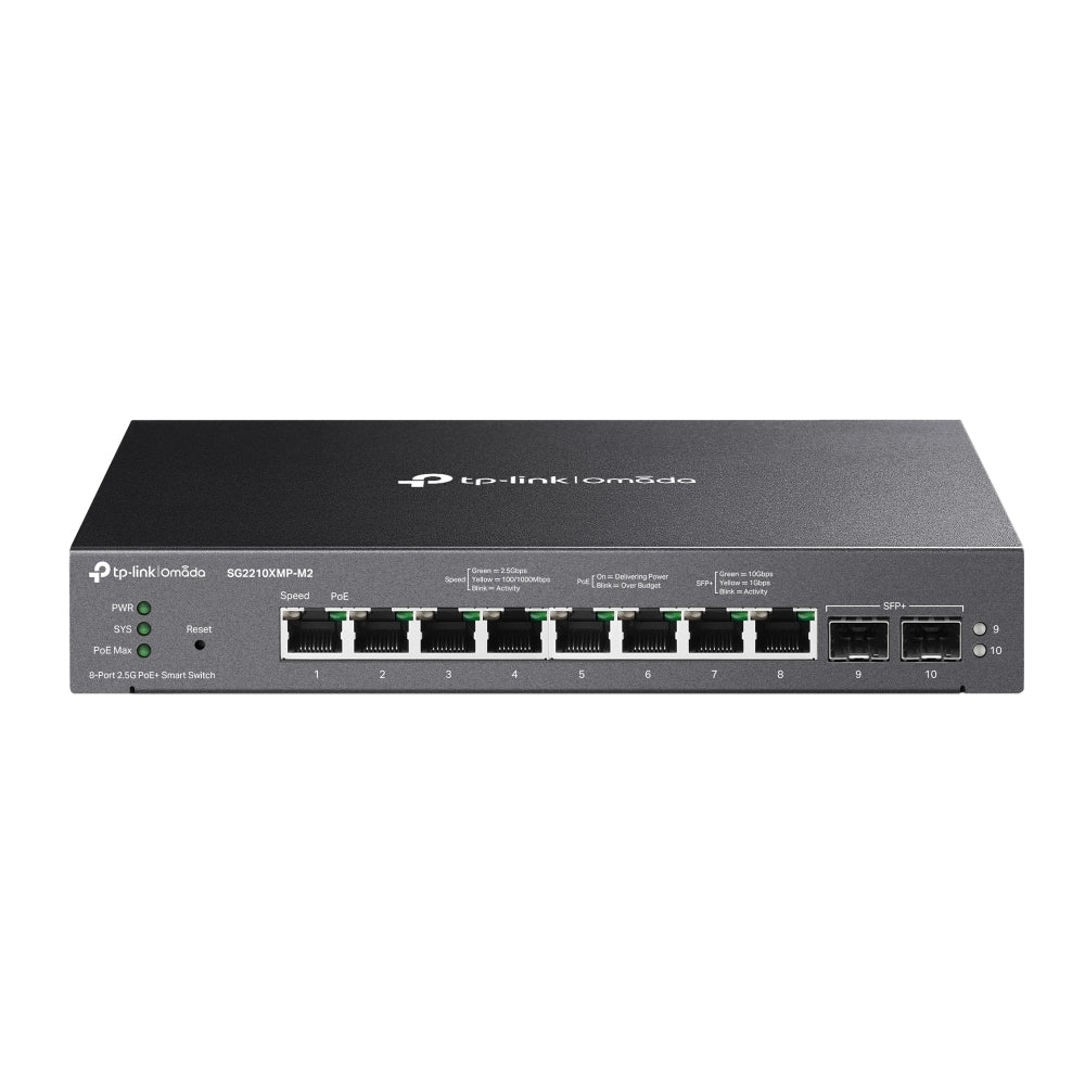 TP-Link Omada SG2210XMP-M2 dispositivo de redes Gestionado L2/L2+ Si Si