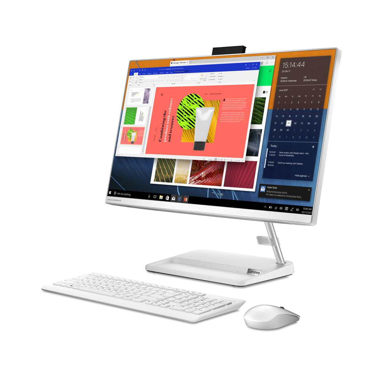 Computadora Lenovo Idea centre AIO 3 24ALC6  AMD Ryzen 7-7730U 23.8 pulg 16 512SSD Winows 11 Home