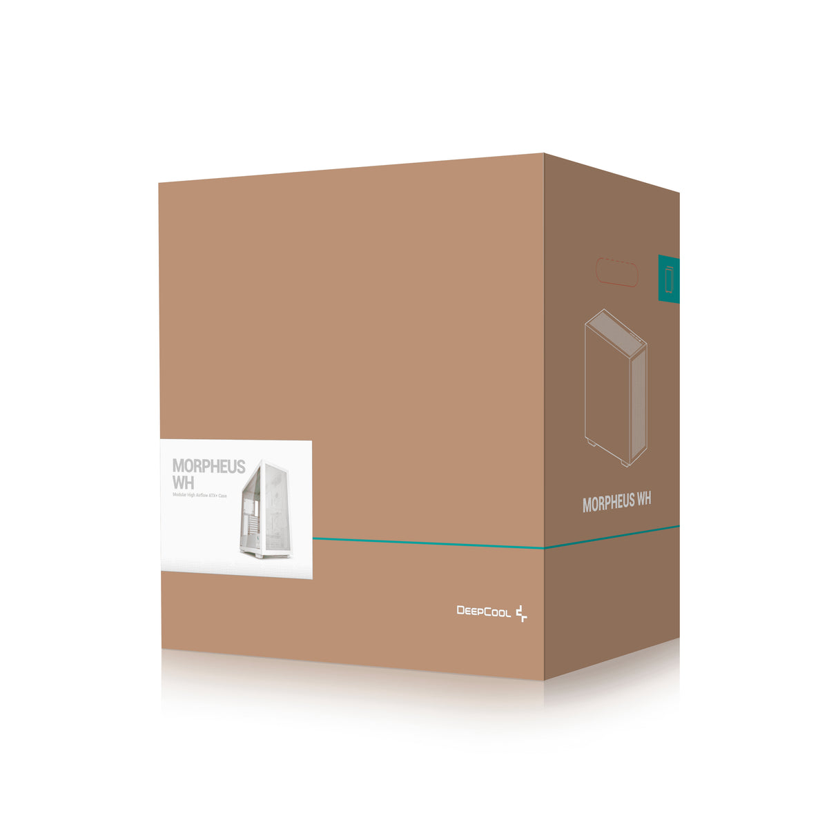 DeepCool Morpheus WH carcasas ordenador Torre PC Blanco ATX, micro ATX, Mini-ATX, EATX