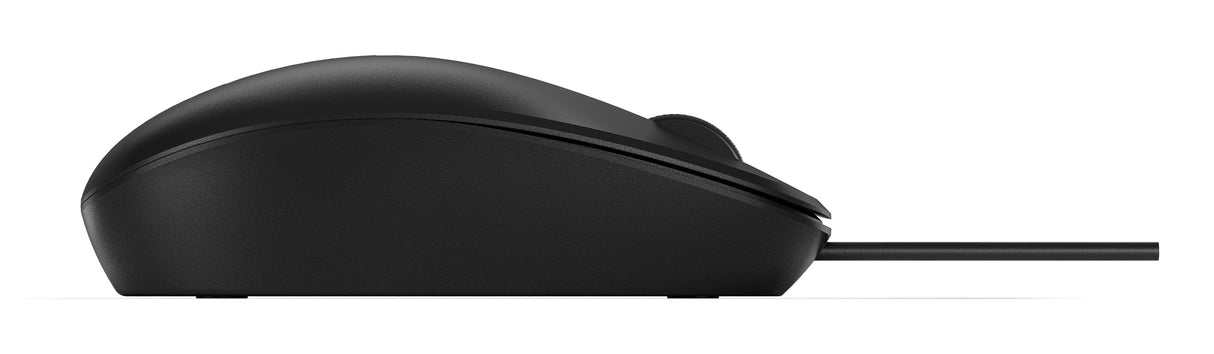 HP Mouse 125 con cable, Ambidiestro, USB tipo A, 1200 DPI, 265A9AA | Ratones