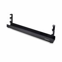 StarTech.com Bandeja Gestionador de Cables Negro - Soporte de Regleta - para Debajo del Escritorio - Ajustable en Longit