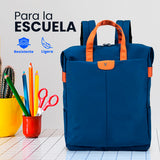 Vorago BP-301-BL mochila City backpack Azul Poliéster, Ciudad, Compartimento del portátil