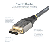 StarTech.com Cable de 5m DisplayPort 1.4 Certificado VESA - 8K de 60Hz HDR10 - Vídeo Ultra HD 4K de 120Hz - Cable DP 1.4