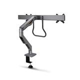 StarTech.com Brazo Soporte de Sobremesa con Travesaño para 2 Monitores - Soporte VESA para Pantallas de 27" - 75x75