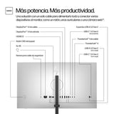 HP Monitor 4K Thunderbolt 4 de la serie Pro 7 de 27" - 727pk, 3840 x 2160 Pixeles, 4K Ultra HD, LCD