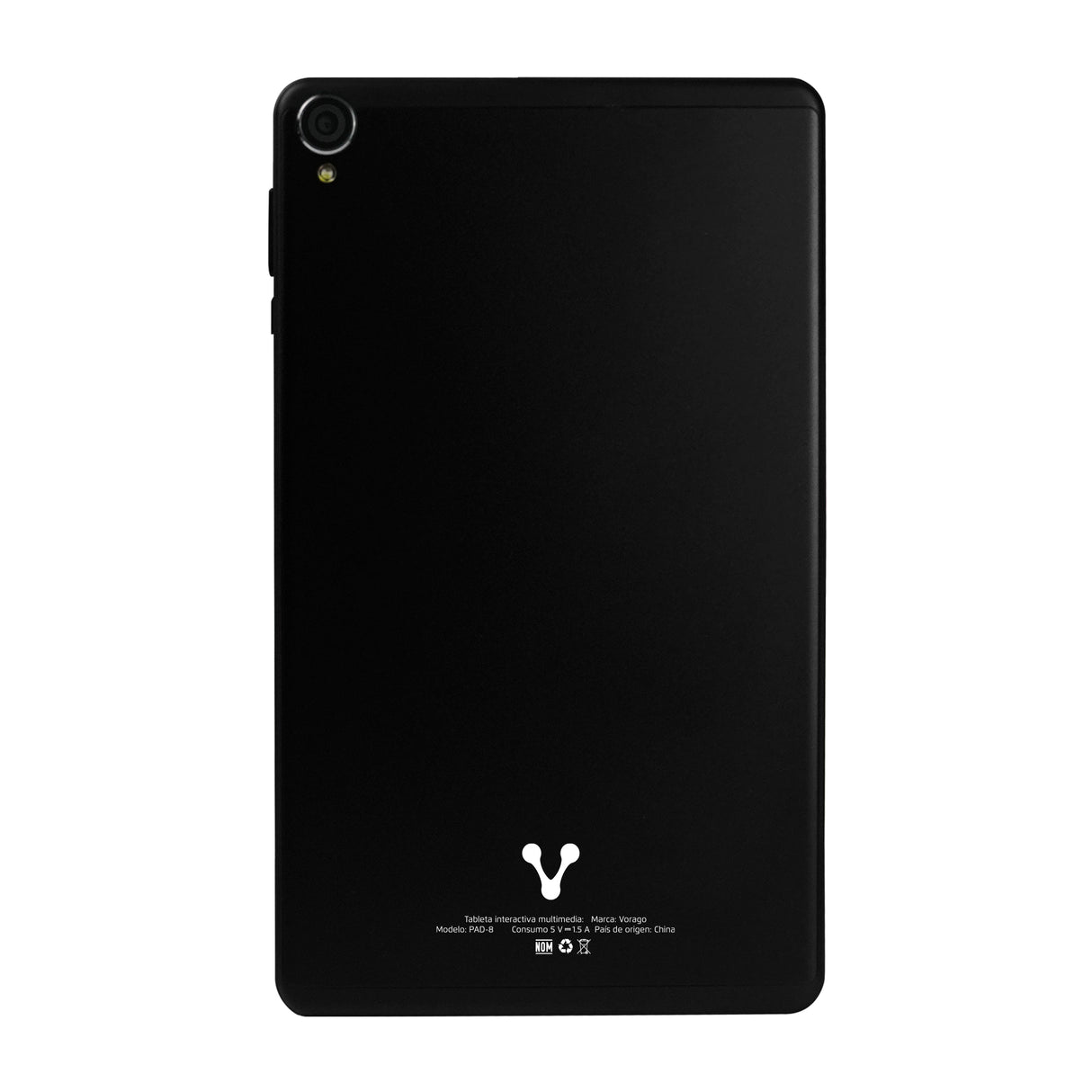 TABLET VORAGO PAD-7-KIDS 8"ANDROID 13 QUADCORE 4GB 64GB DUALCAM WIFI BT GMS NEGRA
