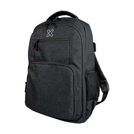 Klip Xtreme Stendal mochila Negro Poliéster, Ciudad, Compartimento del portátil