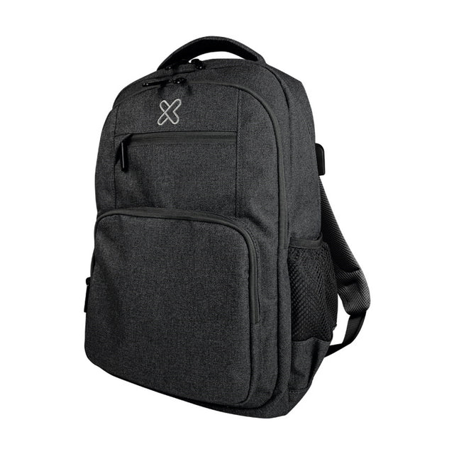 Klip Xtreme Stendal mochila Negro Poliéster, Ciudad, Compartimento del portátil