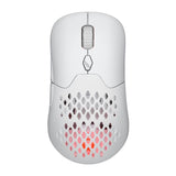 Balam Rush BR-936859 ratón Juego Ambidiestro RF inalámbrico Óptico 10000 DPI, Blanco