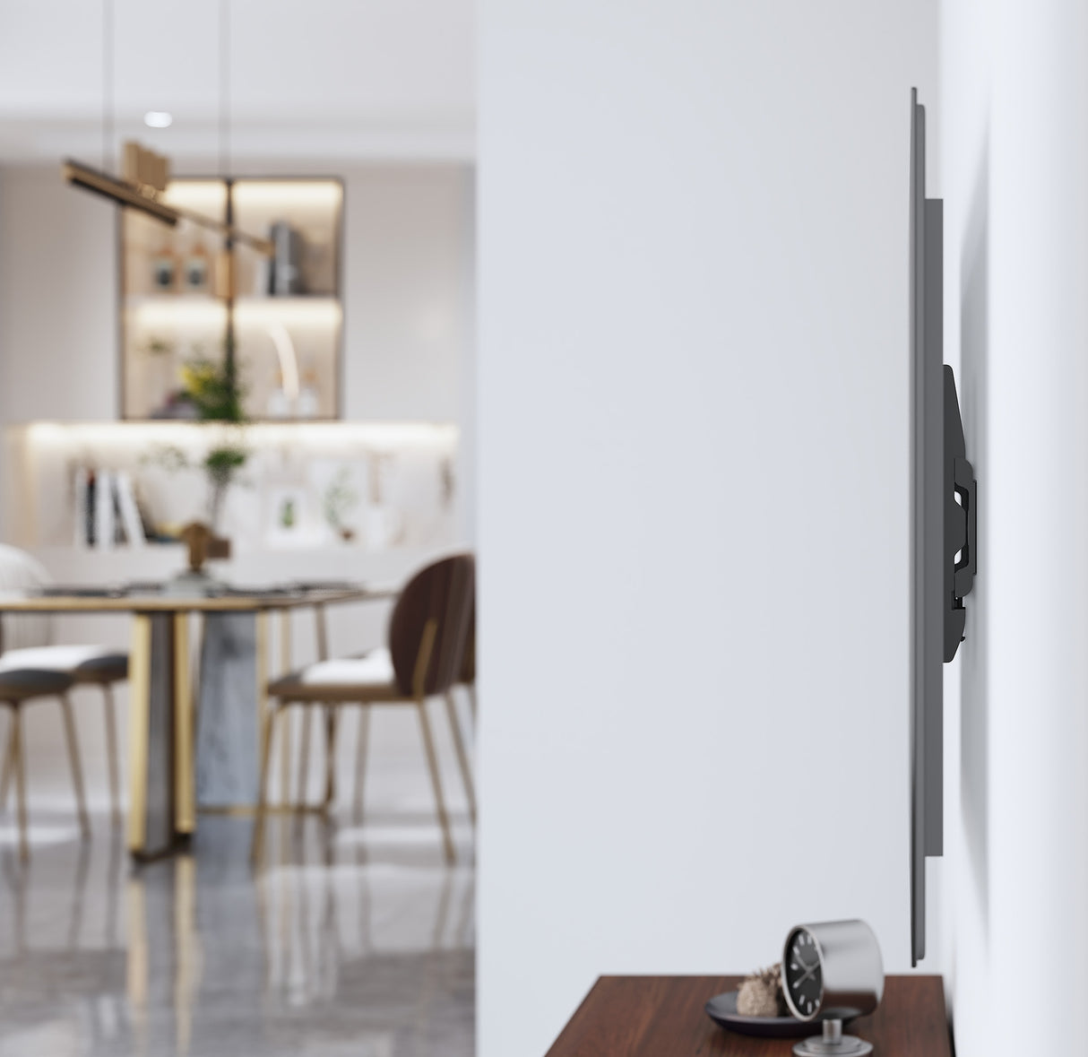 Manhattan Soporte fijo de bajo perfil para TV soportes para tv 45 kg 58,4 cm (23") 1 109,2 cm (43")