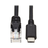 Tripp Lite U209-006-RJ45XC Cable Rollover USB C a Serial RJ45 (M/M) - Compatible con Cisco, 250 Kbps, 1.83 m [6 pies]