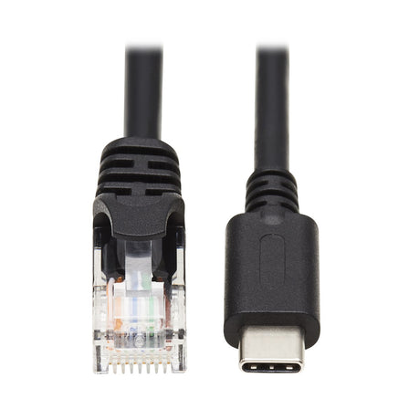Tripp Lite U209-006-RJ45XC Cable Rollover USB C a Serial RJ45 (M/M) - Compatible con Cisco, 250 Kbps, 1.83 m [6 pies]