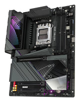 GIGABYTE X870E AORUS MASTER Placa Base - Compatible con CPUs AMD Ryzen 9000, 16+2+2 fases VRM digitales, hasta 8600MHz DDR5 (OC), 3xPCIe 5.0 + 1xPCIe 4.0, Wi-Fi 7, LAN 5GbE, USB 4 placas base AMD Zócalo AM5 Zócalo AM5 256 GB