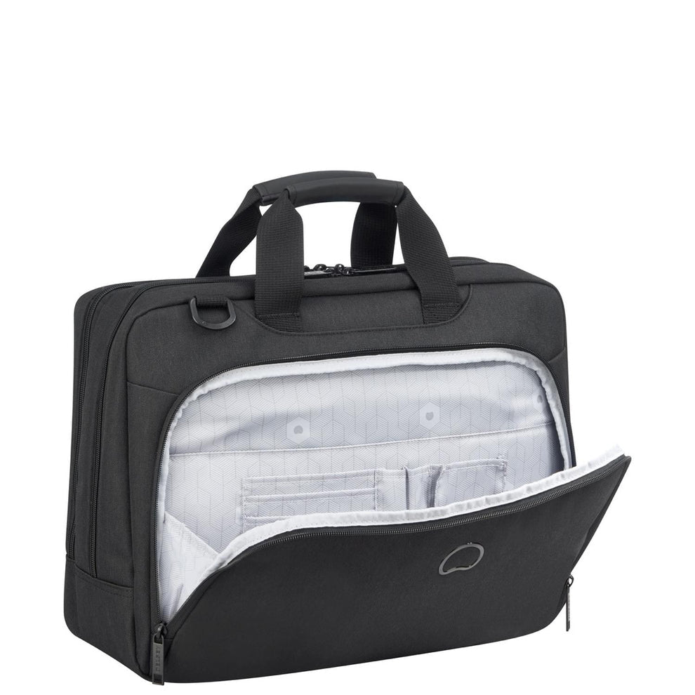DELSEY MALETIN ESPLANADE TELA 15.6 PULG. NEGRO 2 COMPARTIMENTOS