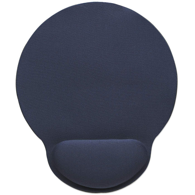 Mousepad Man Tapete Ergonomico Tipo Gel Azul FullOffice.com